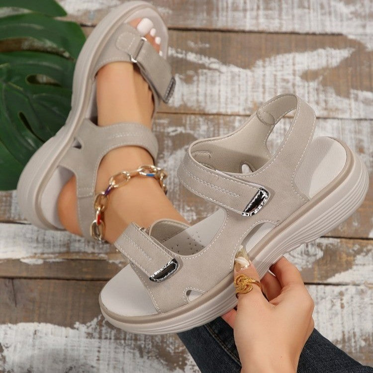 Komfort Sandalen mit Klettverschluss
