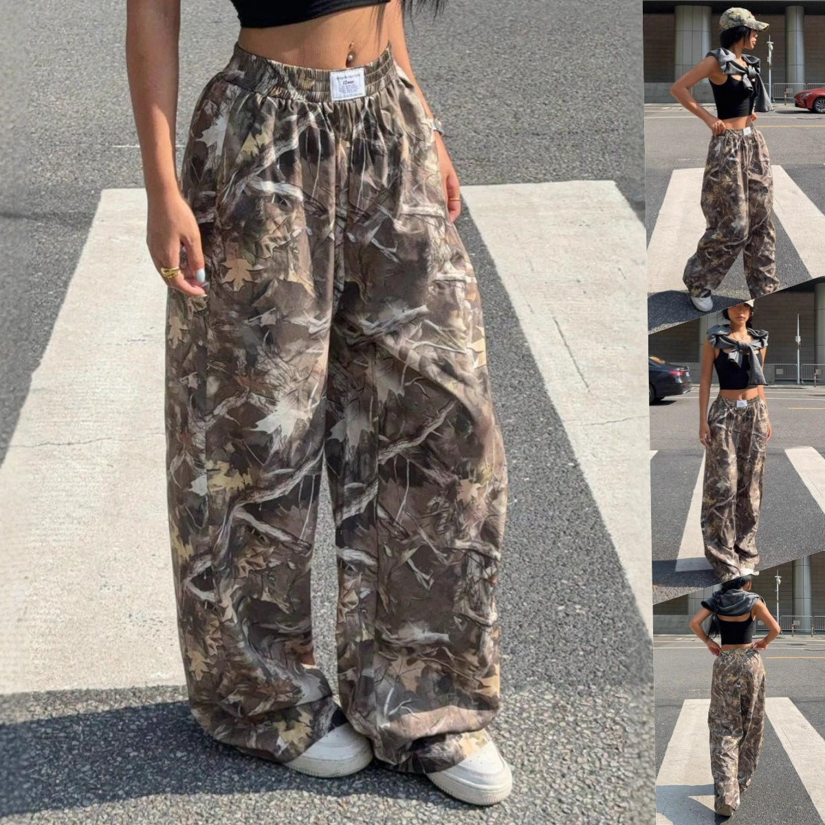 Casual Damenhosen Hip Hop Style