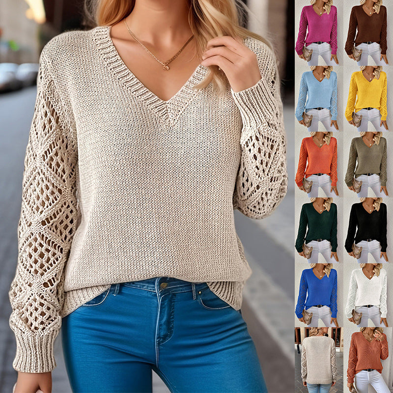 Lockerer Strickpullover
