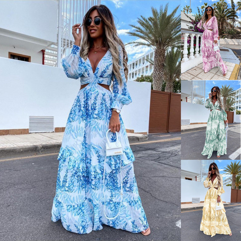 Sommerkleid Lang Damen
