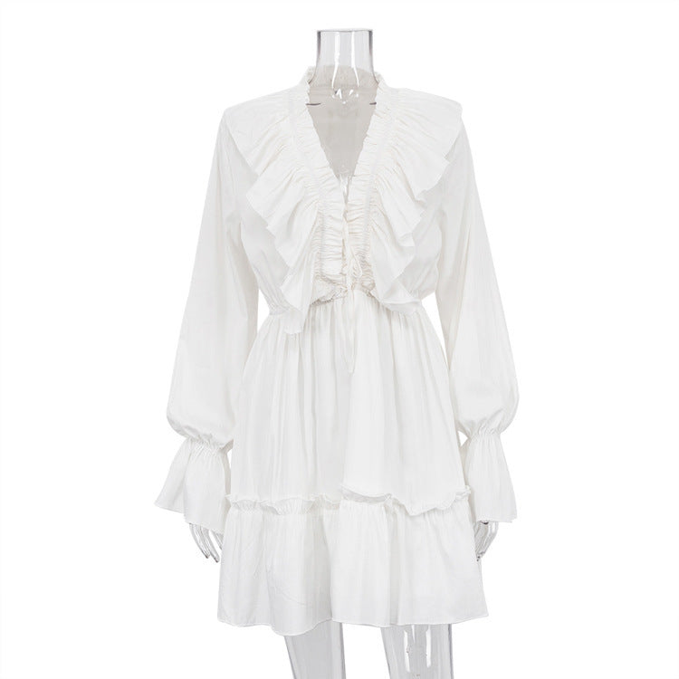 Kleid mit langem Ärmel
