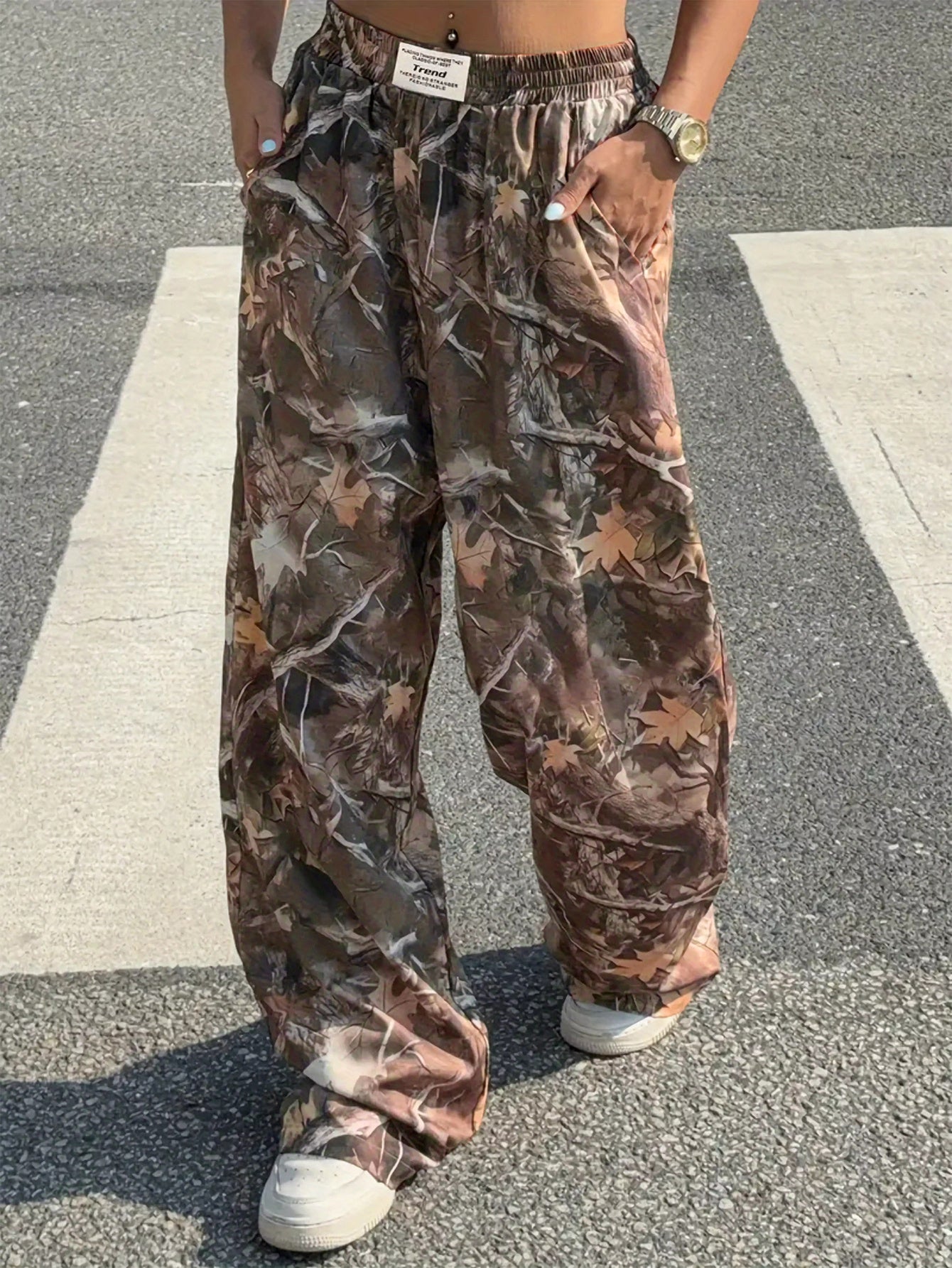Casual Damenhosen Hip Hop Style