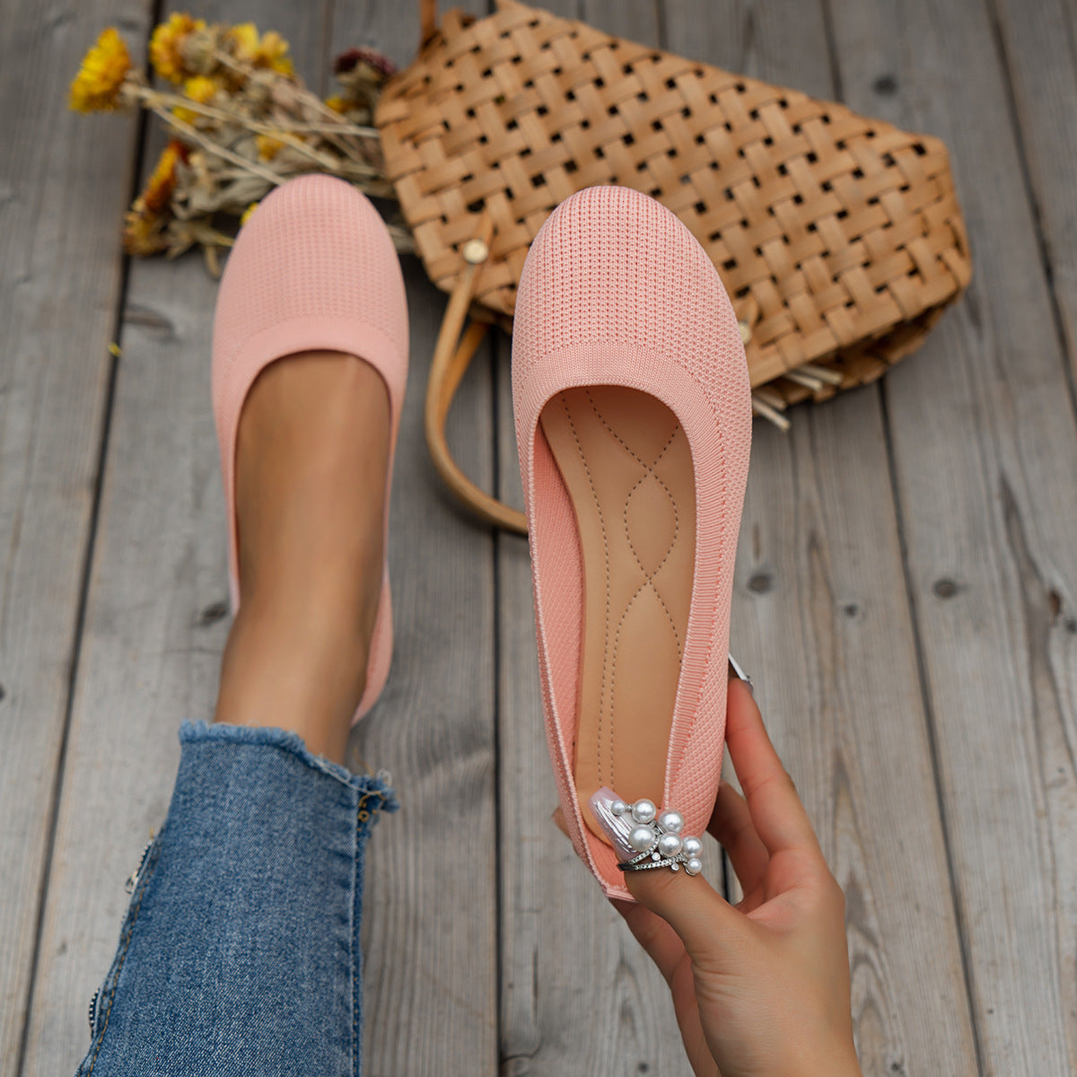 Bequeme Damen Ballerinas
