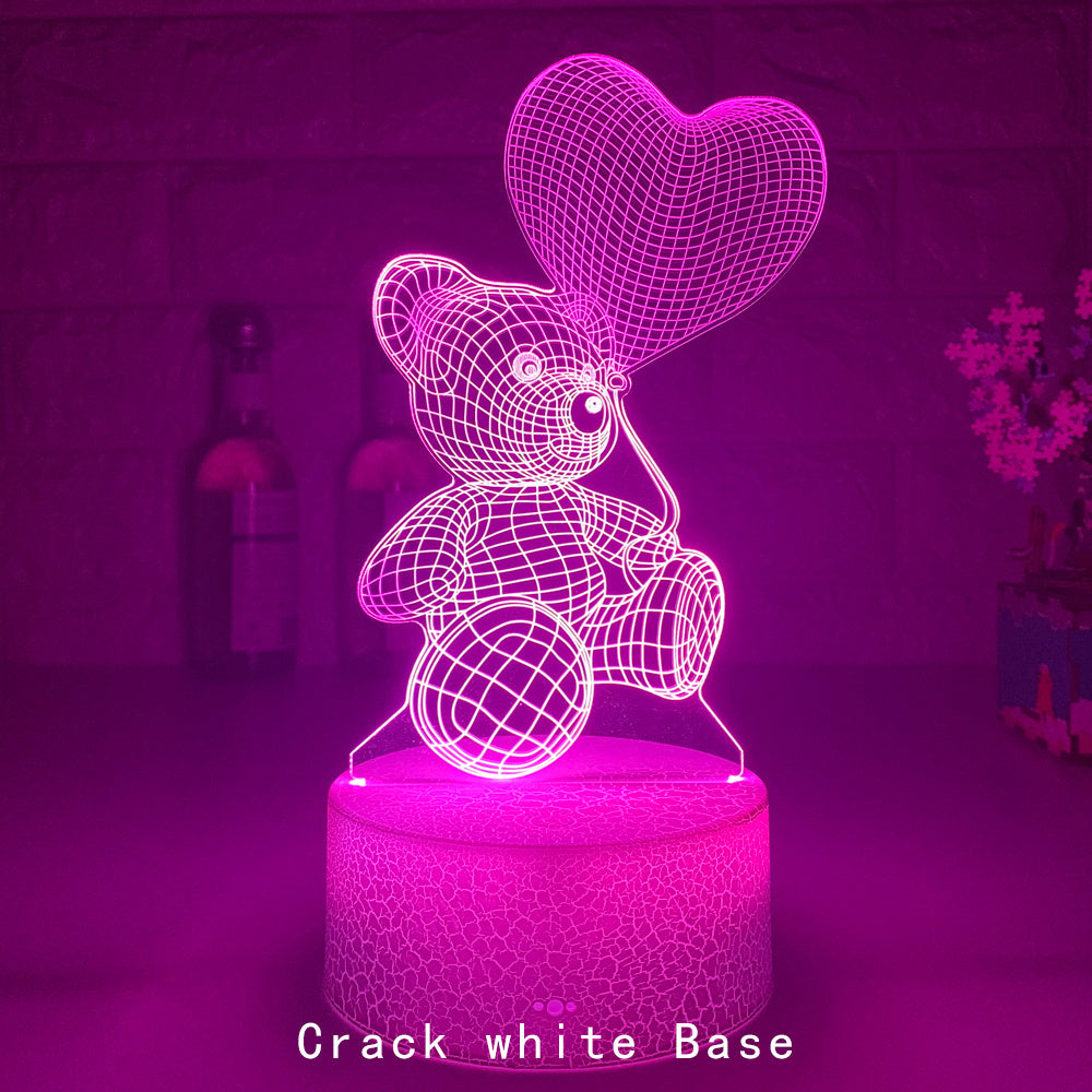 3D Lampe Teddybär