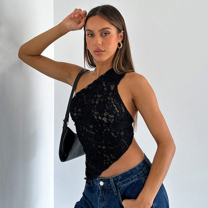 Damen Spitzentop