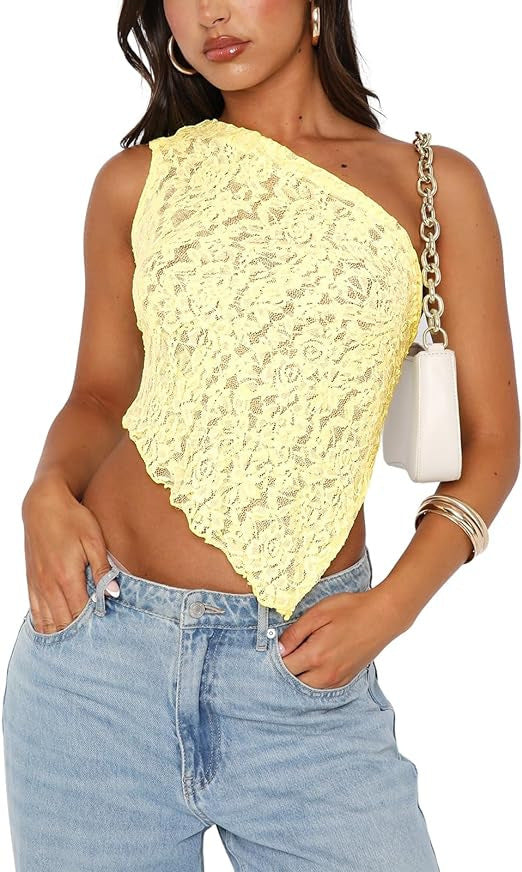 Damen Spitzentop