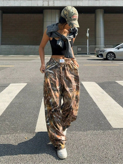Casual Damenhosen Hip Hop Style