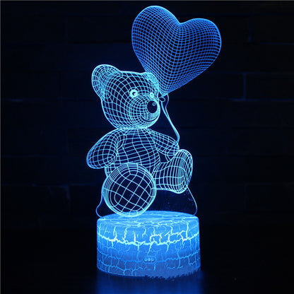 3D Lampe Teddybär