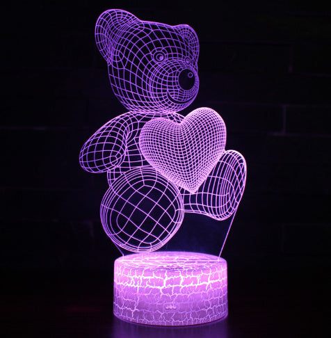 3D Lampe Teddybär