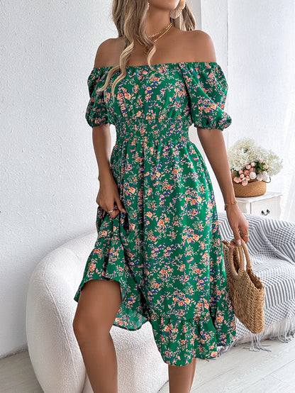 Sommerkleid mit Blumenmuster