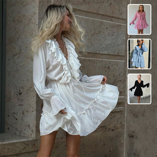 Kleid mit langem Ärmel