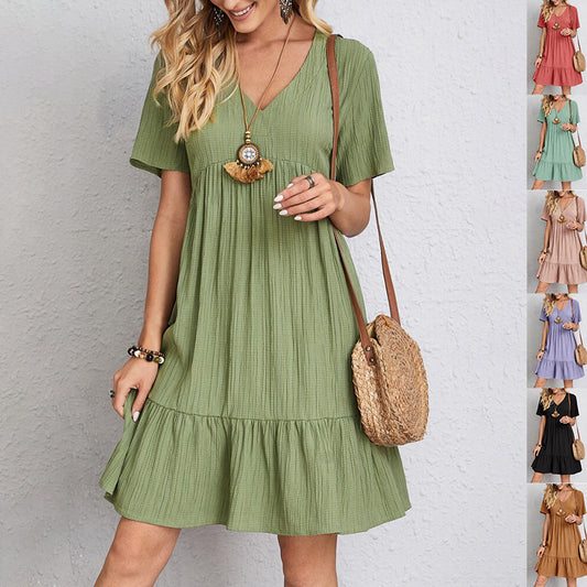 Lockeres Sommerkleid