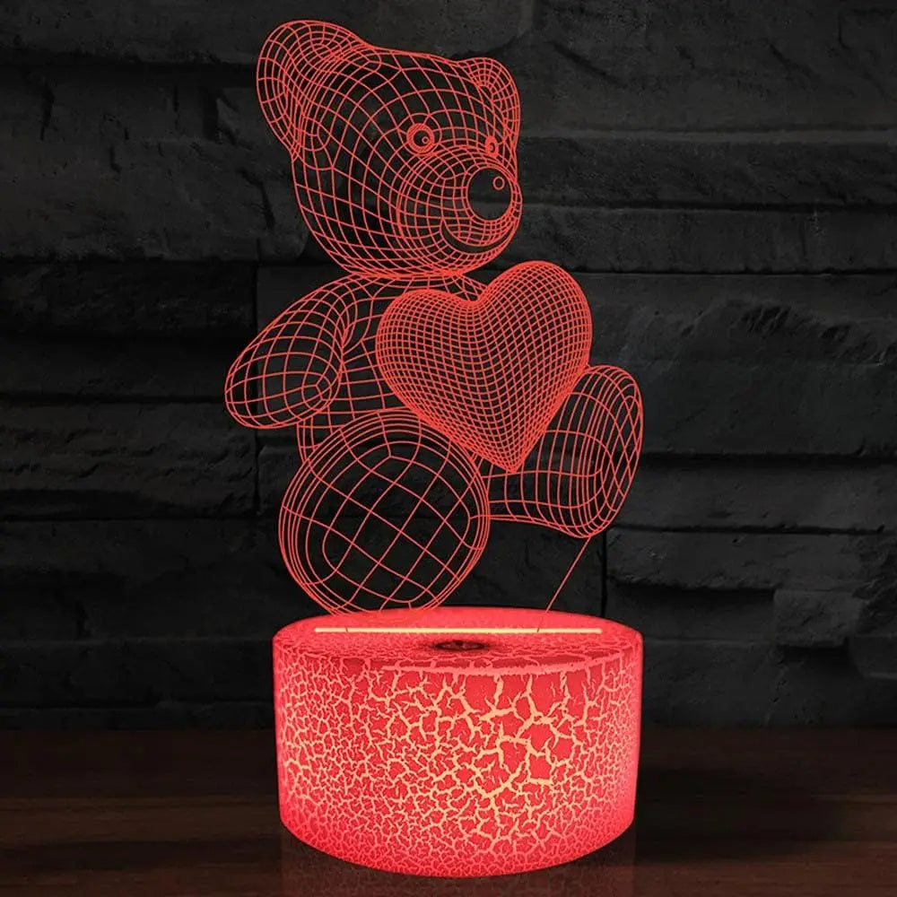 3D Lampe Teddybär